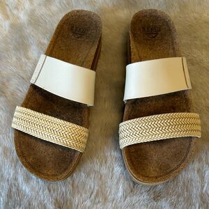 Reef Cushion Vista Hi Platform Slide Sandals